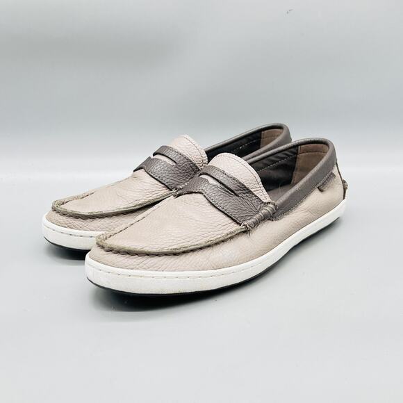 Cole Haan Shoes Mens 7.5 Brown Leather Slip On Penny Loafers Casual Comfort main image 7